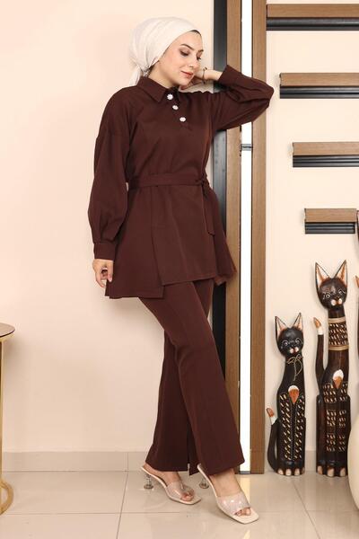 Missvalle Slit Sets Brown Msw19129-5
