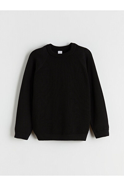 LC Waikiki Vizyon New Season Boys' Basic Knitwear Sweater