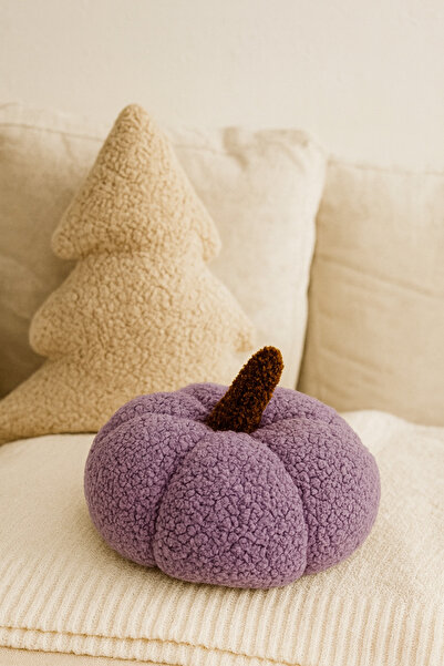 EYPRICH Teddy Decorative Pine Tree Pillow and Pumpkin Pillow