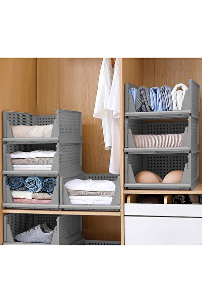 vesta life 3 Pieces Closet Organizer, Sliding Shelf Closet Inside Clothing Organizer Adjustable Shelf