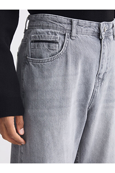 LC Waikiki Gray Baggy Fit Men's Jean Pants
