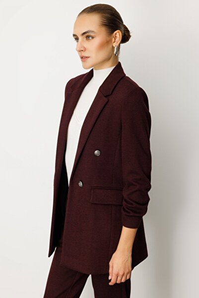 Ekol Cuffed Sleeves Jacket with Cover Pockets