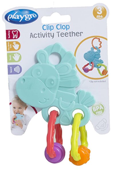 Playgro Play gro Clip Clop Activity Teether