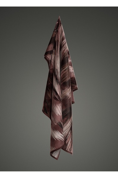 Levidor Κρυστάλλινο κασκόλ με κυματιστό σχέδιο ζέβρας