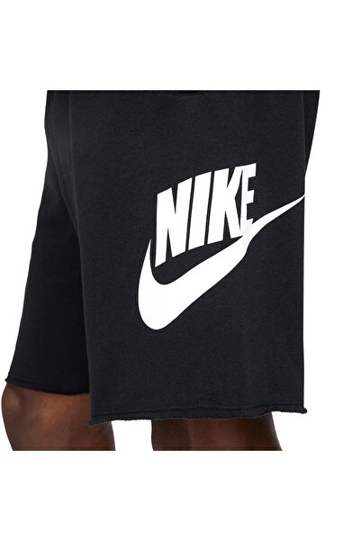 Nike Club Erkek Siyah Günlük Stil Şort Havlu Kumaş FQ4950-010