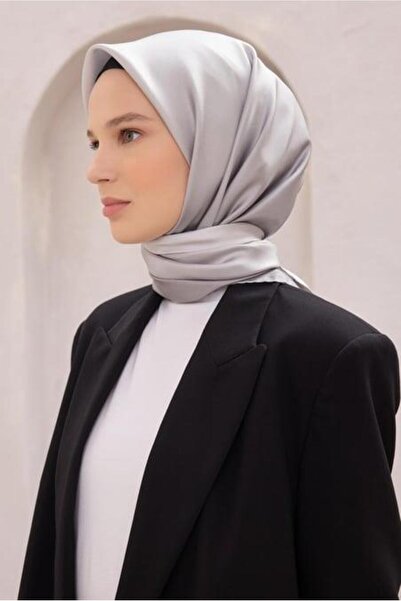 Belli Tivil Pure Silk Scarf 4224 - 58 Gray Gradient Pattern