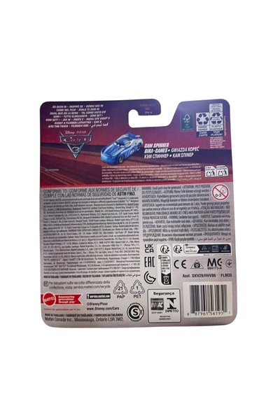 Disney Pixar Cars Single Character Vehicles Dxv29 Flm35 Cam Spinner