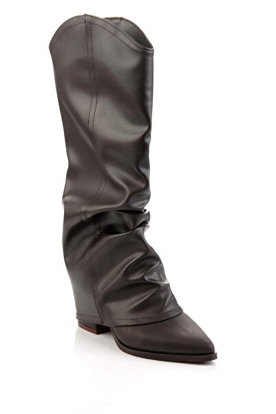 Bambi Kahve Kadın Bot & Bootie K03606060409