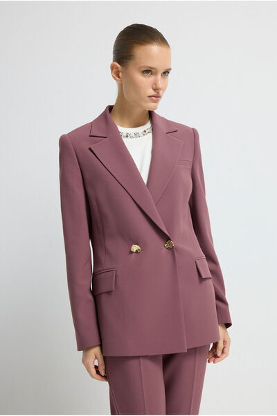 adL Kruvaze Uzun Kol Ceket