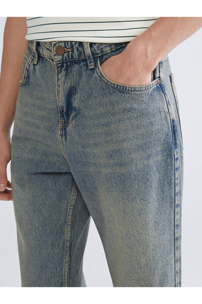 LC Waikiki Indigo Baggy Fit Men's Jean Trousers