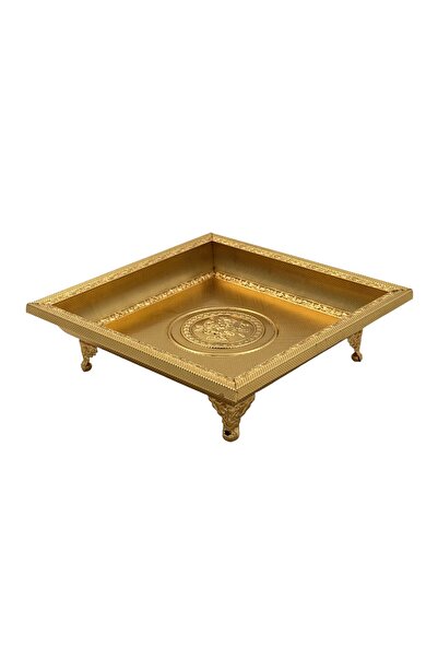 BİNDAWOOD B&D Gold Tray 21x21 cm - Gold