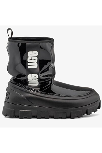 UGG Women's Classic Brellah Mini Boot Kadın İçi Yünlü Bot Siyah