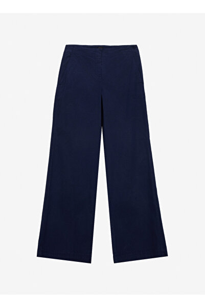 BOSS Yüksek Bel Standart Lacivert Kadın Pantolon 50541934