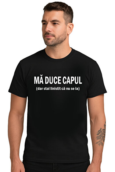 OEM Tricou barbat ma duce capul, 100% bumbac