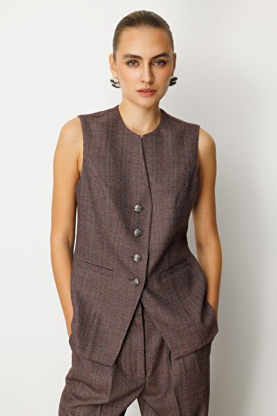 Ekol Plaid Fleto Pocket Vest
