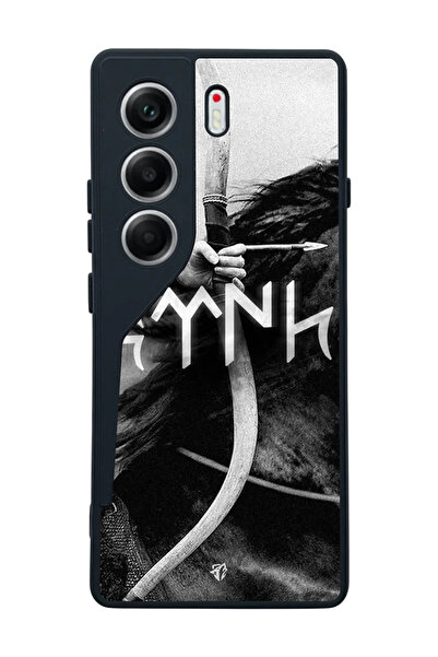 TECNO غطاء حماية متوافق مع كامون 40، أسود غير لامع، سيليكون ناعم، واقي، ممتص للصدمات