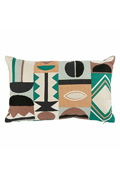 Other Perna brodata Malakite 30x50 cm verde stil boho