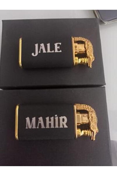 jalehediyelik Ejderhalı Çakmak Kişiye özel isim ve özel tasarım kutulu