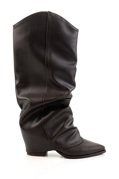 Bambi Kahve Kadın Bot & Bootie K03606060409