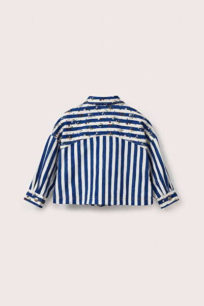 Marvy Finn Floral - Mini jachetă cu dungi