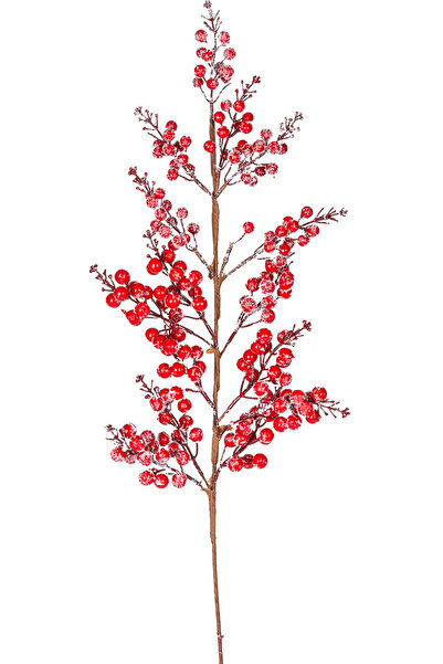 Herdekora Christmas Ornament Pike Berry Kokina Snowy Red 100 Cm.