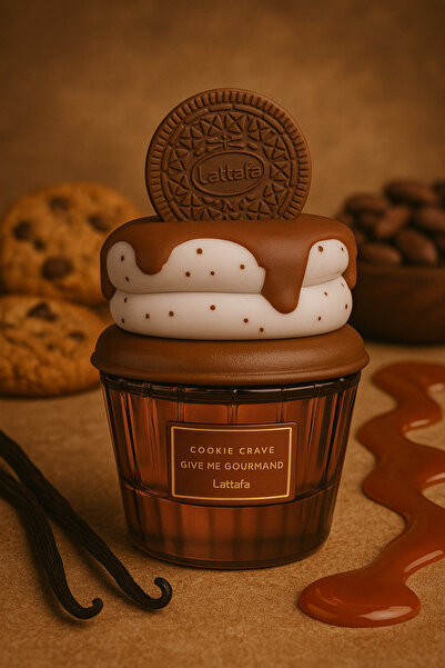 Lattafa perfumes Lattafa Cookie Crave Give Me Gourmand, apa de parfum, unisex, 75ml