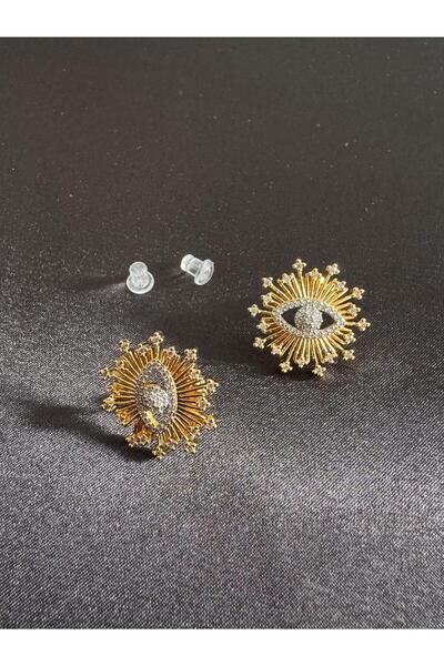 Sirena Accessories Sirena VIP Serisi-Evil Eye Radiance Gold Kaplama Paslanmaz...