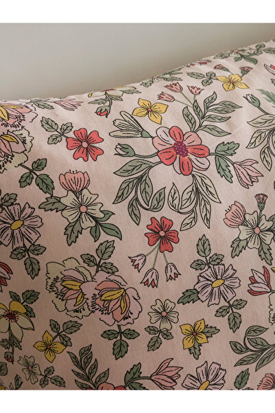 LC Waikiki RENKLİMAĞAZADAN LCW HOME Karışık Çiçek Baskılı Tek Kişilik Nevresim Seti