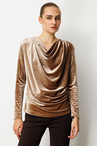 Mi Pret a Porter Mi Degaje Yaka Bluz