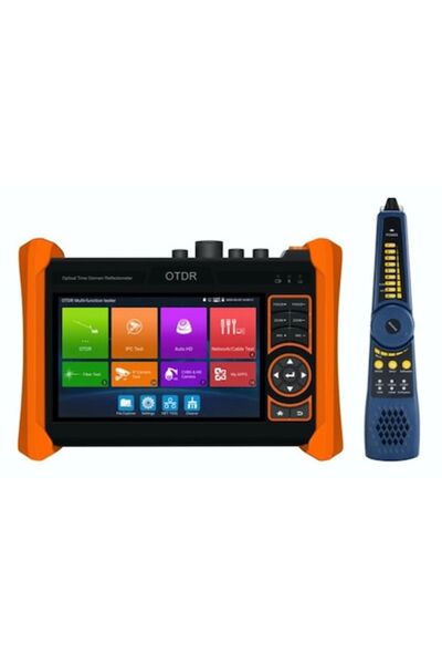 Braun Group CCTV Tester MT-6510 — 4K, 5.4" Touchscreen, OTDR, Wi‑Fi, MicroSD slot
