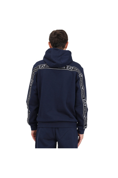 EA7 Bluza cu Fermoar M TAPE hoodie full zip BR