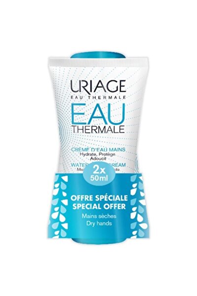 Uriage Pachet crema de maini Eau Thermale, 2x50ml