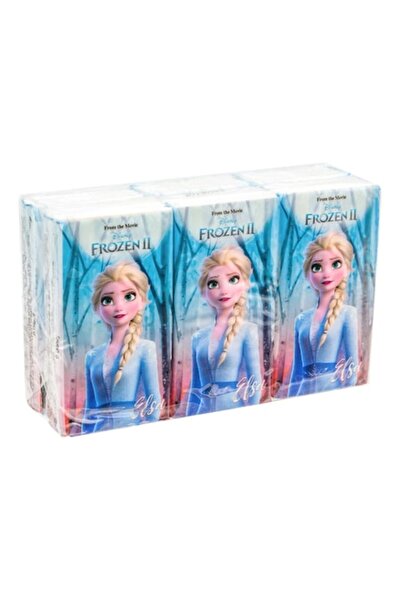 SHOPIENS Șervețele nazale pentru copii, Disney Frozen 2, 3 straturi, set de 6