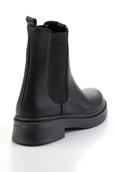 Bambi Siyah Kadın Bot & Bootie K02676066309