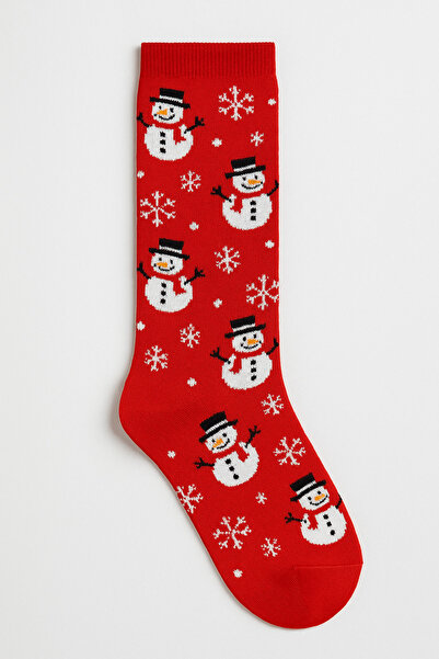 ALASEREN Коледен подарък в кутия от ацетат – цветни зимни чорапи в стилна опаковка 🎁