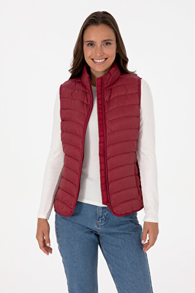 U.S. Polo Assn. Women's Dark Raspberry Vest 50308083-Vr104
