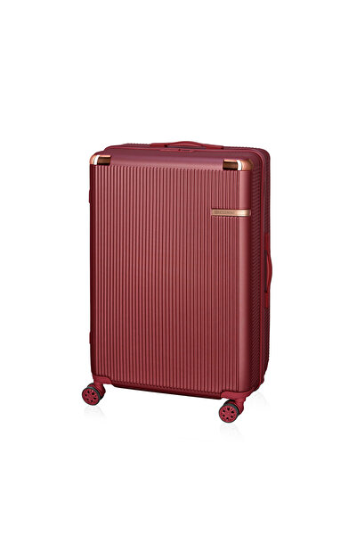 Betlewski BWA-029 L BURGUNDY Valiză mare NEBULA