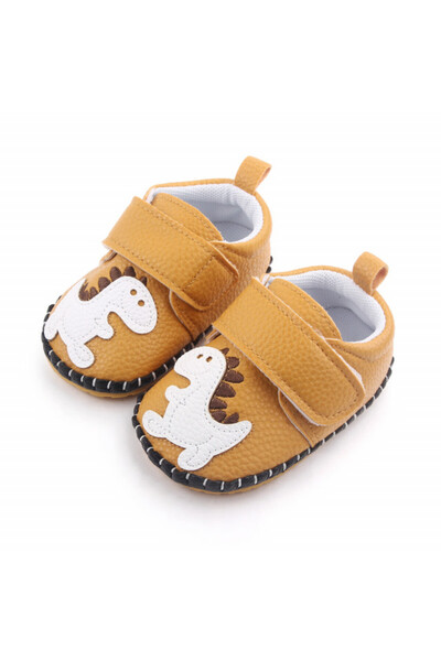 BebeNou Pantofi maro pentru bebeluși băieți - Dino LId2659-6-p23