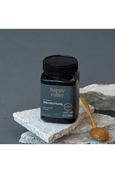 HAPPY VALLEY عسل السدر الطبيعي عسل مانوكا UMF +15 500 جرام