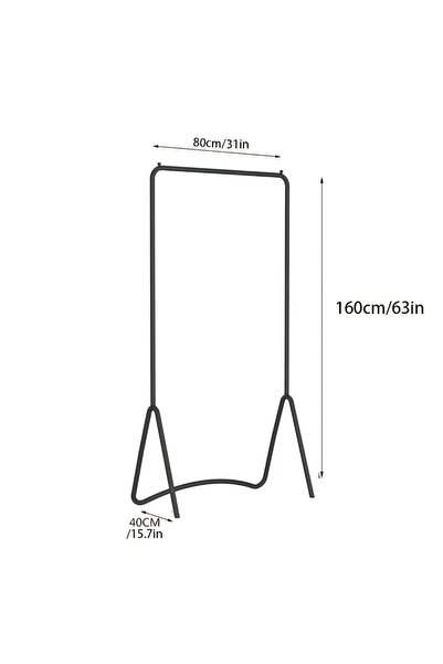 HXDream Clothes Rack,Modern Simple Bedroom Garment Hanger,Small Indoor Hangin...