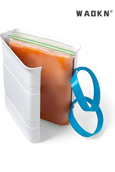 Generic WAOKN Frozen food cube maker Meal prep bag container Kitchen gadgets for freezing food Ice maker Ic