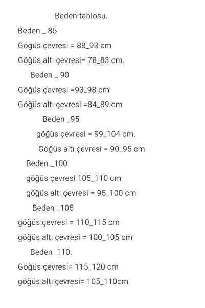 AVESŞENER Shaping / Sculpting Bra Without Support and Without Underwire 100% Combed Cotton