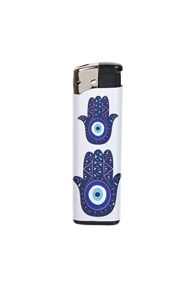 SHOPIENS Pocket Lighter, Eye Design, Flame Adjustment, Multicolor, 8 cm, MYONNA IT & E-COMMERCE