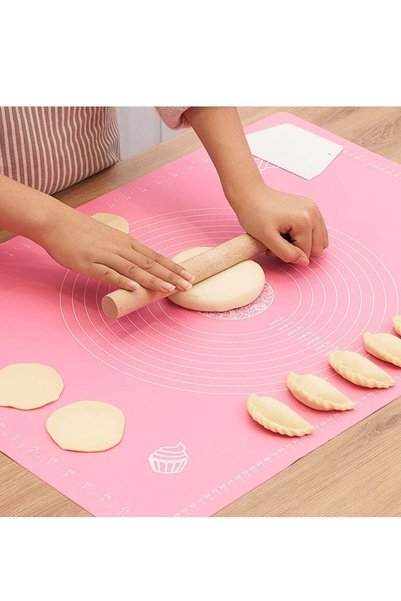 Generic Wolpin Silicone Baking Mat Sheet for Pastry Rolling with Measurements...