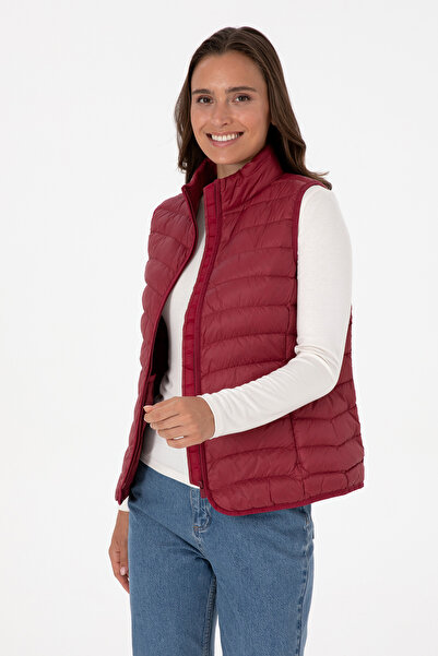 U.S. Polo Assn. Women's Dark Raspberry Vest 50308083-Vr104