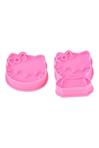 Generic Cat Biscuit Cutter Mold Pink