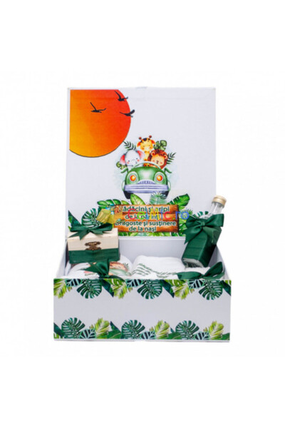 OEM Set botez personalizat cu 8 piese - Safari - SPB-71