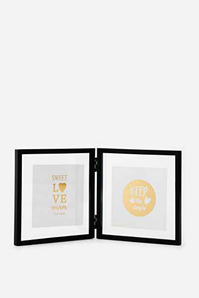 AKSWSUAR İkili Siyah Çerçeve