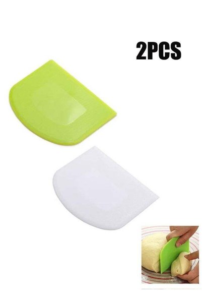 Generic 2 Pcs Dough Spatula Bowl Food Safe Plastic, Multipurpose Food Spatula...