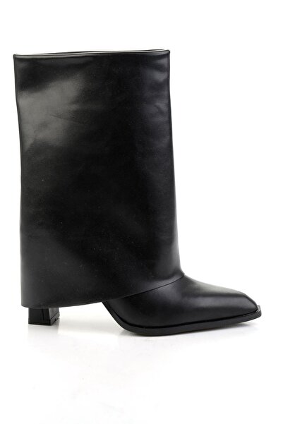 Bambi Siyah Kadın Bot & Bootie K02565070309